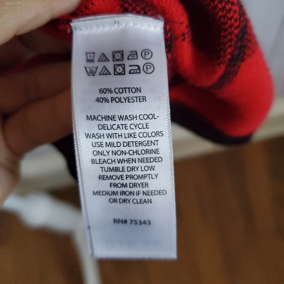 Adrienne Vittadini Buffalo Plaid Sweater - Picture 8 of 8